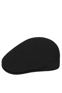 KANGOL Wool 504 Hat Black Gold