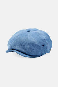 BRIXTON Brood Lw Snap Cap Washed Denim