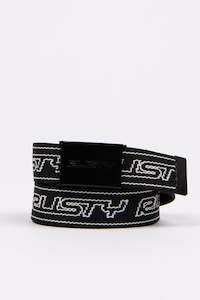 Clothing: RUSTY Flip Daddy Belt Black White