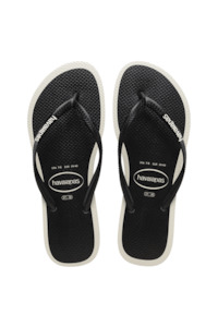 HAVAIANAS Slim Print Frame Black White 0133