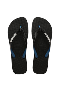 HAVAIANAS Logo Filete Mix Black Blue