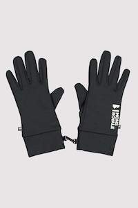 MONS ROYALE Unisex Elevation Wool Fleece Gloves Black