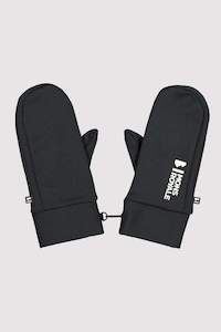 Clothing: MONS ROYALE Unisex Magnum Wool Fleece Mitts Black