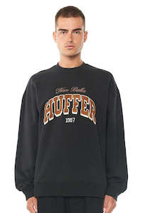 Clothing: HUFFER Gamma Block Crew 350 Basalt