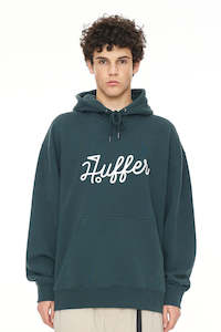 Clothing: HUFFER Par97 Block Hood Golf Green