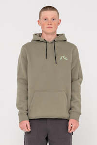 RUSTY Competition Hooded Fleece Savana 1 Celadon