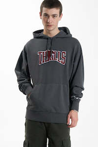 THRILLS Stand Firm Slouch Pull On Hood Merch Black