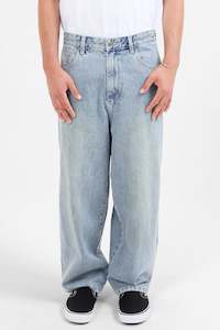 Clothing: WORSHIP Big Dawg Jean Dirty Trade Blue