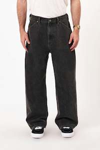 Clothing: ABRAND A6 Baggy Bazza Washed Black