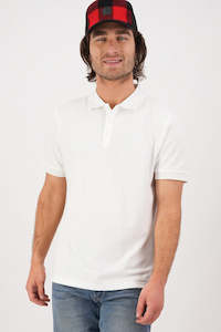 SWANNDRI Highgrove Polo White