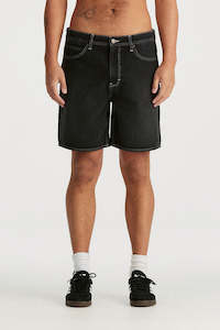 Clothing: LEE L Four Baggy Short Tune Black