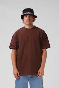 RPM Sanded Os Tee Chocolate