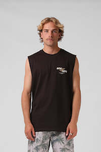 RPM Fast Lane Muscle Tee Espresso