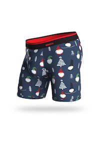 BN3TH Classic Print Gnome For The Holidays Navy