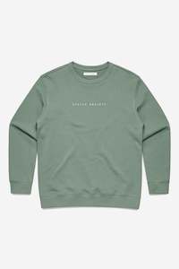 Clothing: STATUS ANXIETY Good Intentions Crew Sage