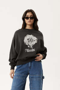 AFENDS Sweet Juliet Crew Neck Stone Black