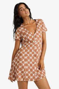 RVCA Healing Understated Dress Copper