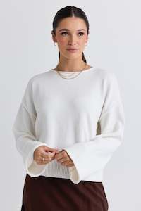 RE:UNION Daytime Ivory Ls Jumper Ivory