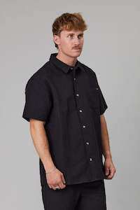 JUST ANOTHER FISHERMAN Ballast Ss Shirt Black