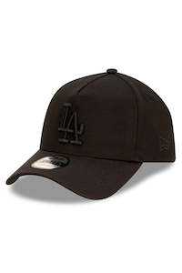 NEW ERA 940 Af La Dodgers Black On Black