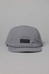 JUST ANOTHER FISHERMAN Tech Angler 5 Panel Cap Grey Steel