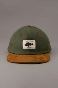 JUST ANOTHER FISHERMAN Old Sea Dog Cap Khaki Brown