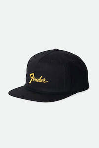 BRIXTON Fender Factory Np Mp Snapback Black