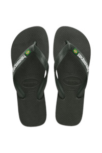 HAVAIANAS Brazil Logo Olive Green 5983