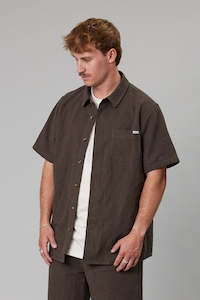 JUST ANOTHER FISHERMAN Ballast Ss Shirt Portobello