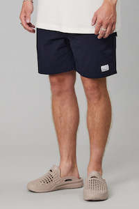 JUST ANOTHER FISHERMAN Crewman Shorts Navy