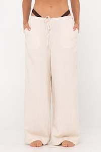 RUSTY Palm Springs Lounge Pant Oatmeal