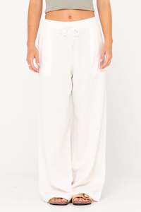 RUSTY Alannah Lounge Pant White