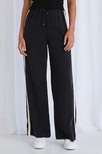 STORIES BE TOLD Townie Wide Leg Pants Black