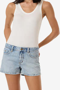 Clothing: THRILLS Daria Short Tained Blue