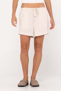 Clothing: RUSTY Palm Springs Lounge Short Oatmeal