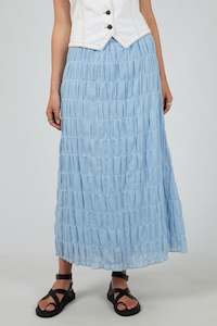 Clothing: ALL ABOUT EVE Maude Maxi Skirt Ocean