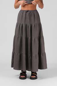 RPM Ruby Maxi Skirt Olive