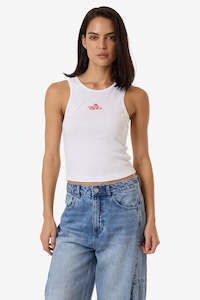 THRILLS Growing Toegther Curve Tank White