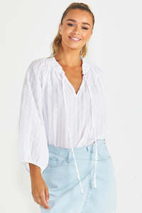 SASS Phillipa Top White