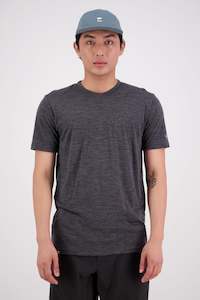 Clothing: MONS ROYALE Mens Zephyr Merino T Shirt Merino Co Smoke