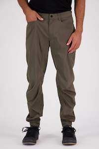 MONS ROYALE Mens Virage Pants 2.0 Logo Olive Night