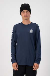 MONS ROYALE Mens Icon Ls Connected Mtn Midnight