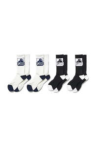 XLARGE Classic Og Sock 4Pack Assorted