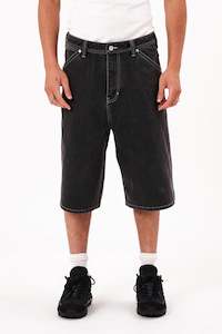 Clothing: ABRAND A6 Big Baggy Short Paxton Washed Black