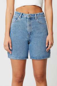 ABRAND Carrie Short Naomi Mid Vintage Blue