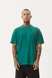 Clothing: AFENDS Classic Retro Fit Tee Washed Pine