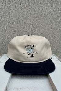 BASE Sunday Club X Love Wanaka Class 2 Tone Cap Natural Midnight