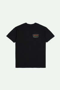 BRIXTON Regal Tee Black Rust