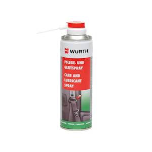 LUBRICANT CARE SPRAY Rubber Care Lubrication 300ml  Wurth Aeroso