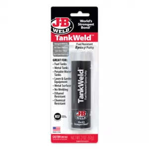 Adhesives: FUEL TANK REPAIR KIT JB TankWeld Epoxy Putty 28.4gm